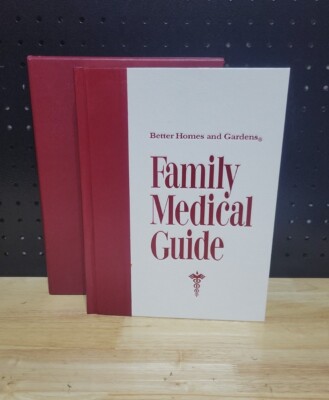 Better Homes & Gardens 1977 Leather Bound Family Medical Guide in Case-image