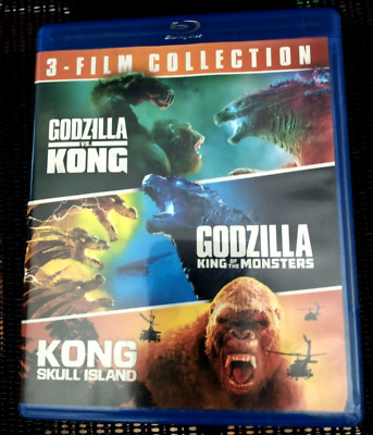 Godzilla vs. Kong/Godzilla: King of the Monsters/Kong: Skull Island 3-Film Colle-image