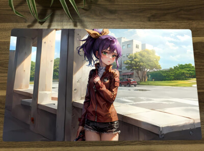 Ygomat ARC-V Celina Playmat TCG CCG Trading Card Game Mat Mouse Pad Free Bag-image