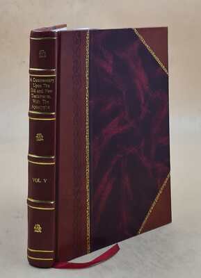 A Commentary Upon The Old And New Testaments, With The Apocrypha [Leather Bound]-image
