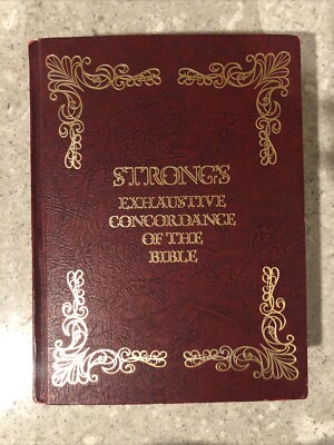 Strong's Exhaustive Concordance of the Bible, Hardcover-image