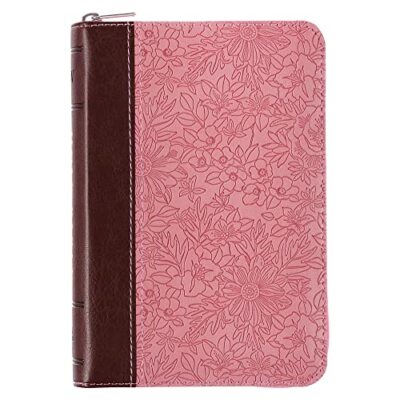 KJV Holy Bible Mini Pocket Size Faux Leather Red Letter Edition-image