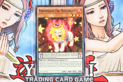 Yugioh Performapal Fire Mufflerlion SP15-EN024 1st Edition Common-image