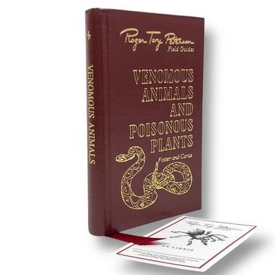 VENOMOUS ANIMALS & POISONOUS PLANTS Easton Press Roger Peterson Field Guides-image