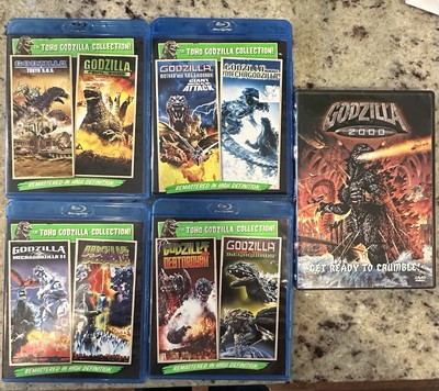 Godzilla Blu Ray & DVD Lot Of 9 films Godzilla Collection-image