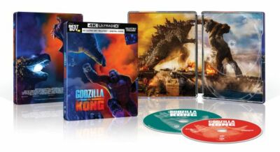 Godzilla Vs. Kong Steelbook (4K UHD/Blu-ray, Digital) OOP Bestbuy, New, sealed.-image