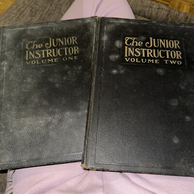 ANTIQUE: The Junior Instructor Volume One & Two  (1916 Hardcover-image