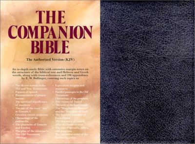E W Bulling Companion Bible (Black)Gen Leather/Th Indexed (Leather Bound)-image
