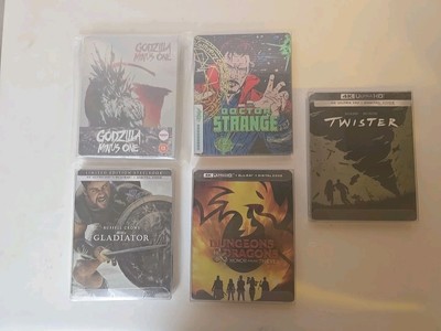 4k Steelbook Movie Lot Godzilla Munus 1 Limited Edition Mondo Twister Gladiator-image