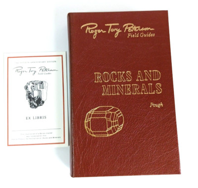 Roger Tory Peterson Rocks and Minerals Easton Press Bookplate 1984-image