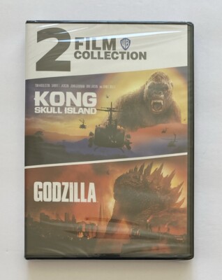 2-Film Collection: Kong Skull Island + Godzilla (DVD, 2020) Double Feature-image