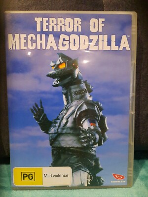 TERROR OF MECHAGODZILLA Region 4 DVD Japanese sci-fi fantasy MECHA GODZILLA RARE-image