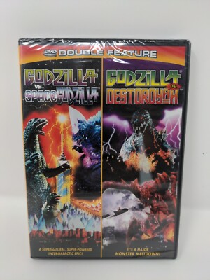 Godzilla Vs. Destroyah/Godzilla Vs. Space Godzilla Dvd Rare Brand New Sealed-image