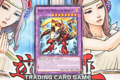 Yugioh Rune-Eyes Pendulum Dragon SP15-EN032 1st Edition Common-image