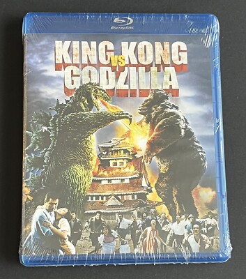 King Kong Vs. Godzilla (Blu-ray Disc) 1963 released 2014 Brand New Sealed -image