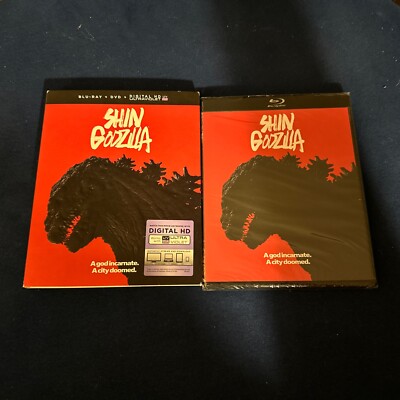 Shin Godzilla (Blu-ray DVD 2016) with rare OOP slipcover-image