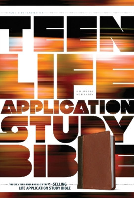 Tyndale NLT Teen Life Application Study Bible, Brown (Leather Bound)-image