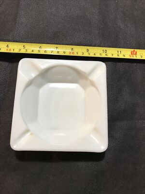 Westmoreland Milk Glass Ashtray Vintage-image