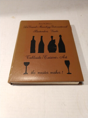 Vintage Collectable & Rare1973 Le Grande Mixology International Bartenders Guide-image