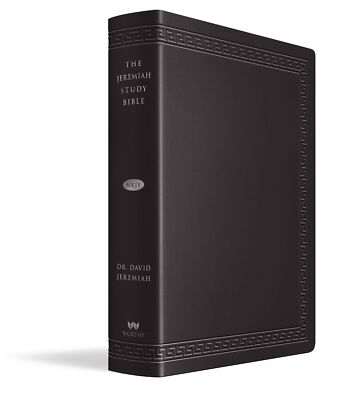 NKJV The Jeremiah Study Bible/Large Print-Black Leatherluxe-image