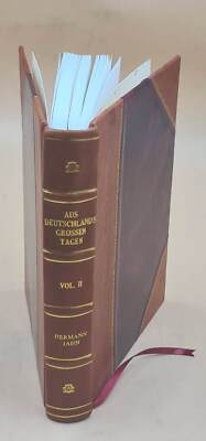 Aus Deutschlands Grossen Tagen : Erlebnisse Eines 24Ers Deutsch- [Leather Bound]-image