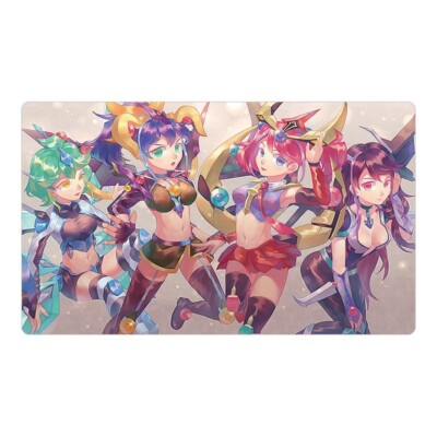 Yu-Gi-Oh! Playmat ARC-V VRAINS Series 9 TCG CCG Mat Yugioh Mat + Bag Mouse Pad-image