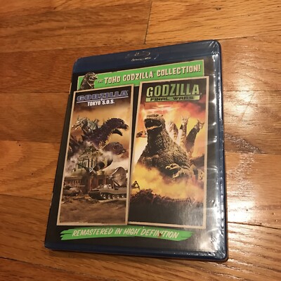 Godzilla: Final Wars / Godzilla: Tokyo S.O.S (Blu-ray, 2004) New Sealed-image