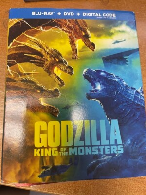 GODZILLA King of the Monsters KOTM Blu-ray +DVD  NEW-image