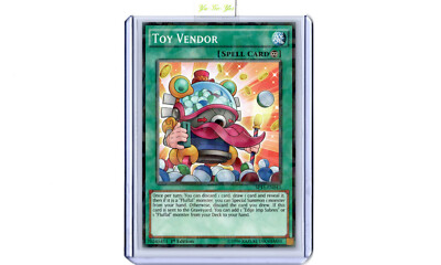 SP15-EN043 Toy Vendor Shatterfoil Rare 1st Edition YuGiOh Card Mint-image