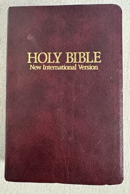 Holy Bible - NIV - Words of Christ in Red Letter (1986 Zondervan) - LN Cond.-image