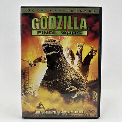 GODZILLA - FINAL WARS  (50th Anniversary DVD 2005)  Widescreen   Rodan Mothra-image