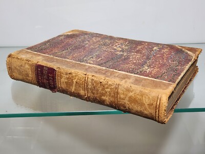 Michigan Township Officers' Guide 1890 Leather Bound Hardcover Gilbert Osmun-image