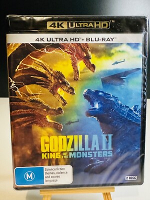 Godzilla: King of the Monsters (4K, UHD + Blu-Ray) [Sealed]-image