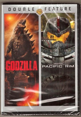 Godzilla & Pacific Rim 2-Film DVD Double Feature Movie Factory Sealed-image