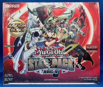 YuGiOh! 1st Edition Star Pack ARC-V Booster Box FACTORY SEALED-image