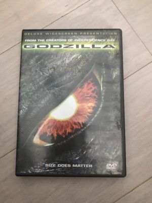 GODZILLA DVD, 1998, SIZE DOES MATTER-image
