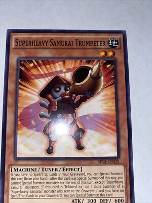 Superheavy Samurai Trumpeter - Yu-Gi-Oh! SP15-EN028 1st Edition Common MINT💎-image