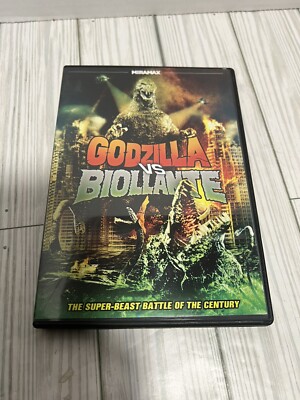 Godzilla vs. Biollante DVD 2012 Miramax Action Sci-Fi Classic HTF RARE OOP-image