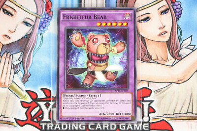Yugioh Frightfur Bear SP15-EN031 1st Edition Common-image