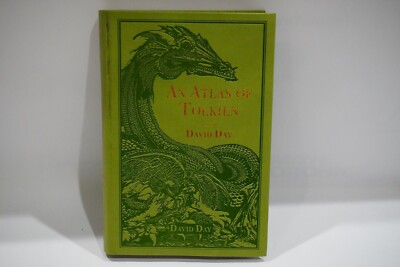 AN ATLAS OF TOLKIEN David Day Illustrated Guide Flexi Bound Faux Leather-image