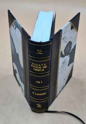 Essays, Physical And Chemical. Vol. I 1776 [Leather Bound]-image