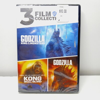 Godzilla King Of Monsters/Kong Skull Island/Godzilla (DVD) Warner Bros. Godzilla-image