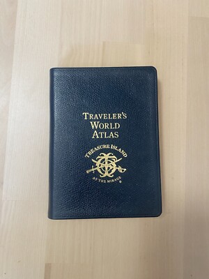 The Traveler’s Atlas A Geographic Handbook - Leather Bound Graphic Image, NY-image