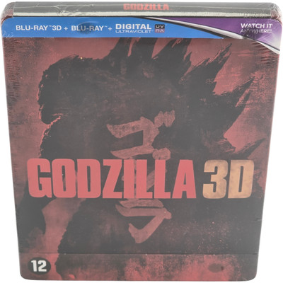 Godzilla Blu-ray Steelbook Blu-ray 3D + Blu-ray Édition limitée 2015 Zone B-image