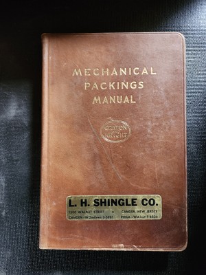 GRATON KNIGHT 1945 Mechanical Packings Manual Leather/Synthetic Rubber Packings-image