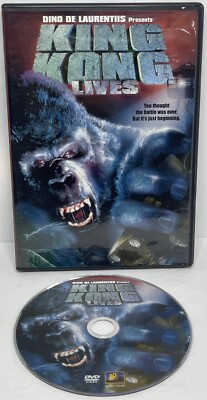 King Kong Lives (DVD, OOP, Linda Hamilton, Brian Kerwin, 1986, OOP) Canadian-image