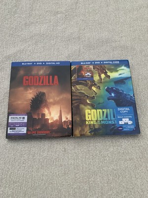 Godzilla & Godzilla King Of The Monsters Blue Ray With Slipcovers Lot Nice-image