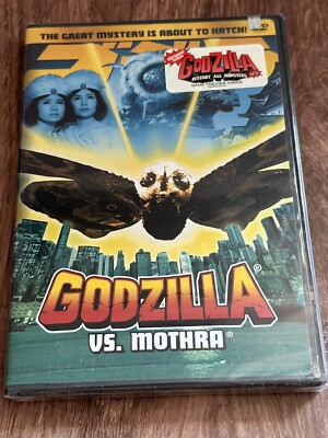 Mothra Vs.Godzilla (DVD, 2002) New Godzilla vs Mothra DVD Movie New-image