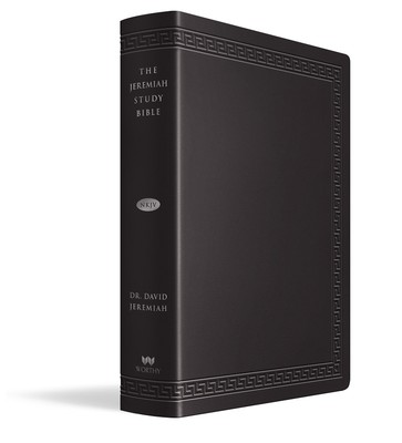 The Jeremiah Study Bible, NKJV Large Print Edition, Black LeatherLuxe�: What It,-image