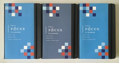 Full Focus Planner BRAND NEW x3 Blue/Grey Organizational Books-image